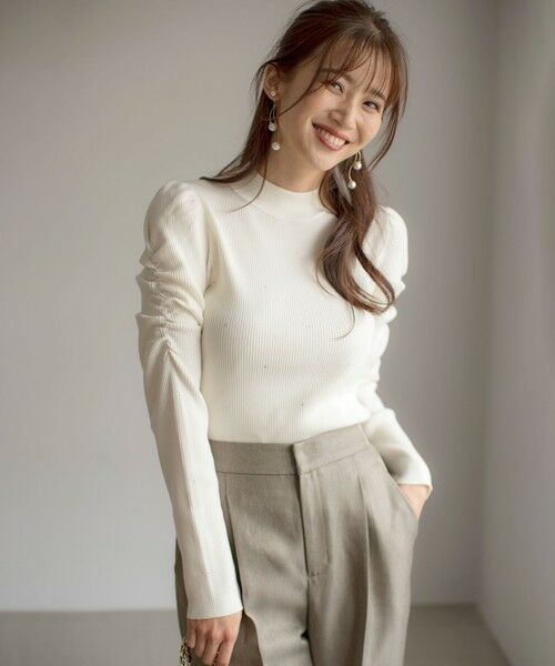 S size ONWARD(小さいサイズ) / エスサイズオンワード ニット・セーター | 【洗える】ビジュー プルオーバー | 詳細1