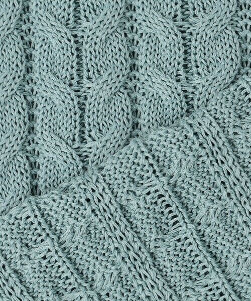 S size ONWARD(小さいサイズ) / エスサイズオンワード ニット・セーター | 【Oggi3月号掲載/洗える】コットンギマ ケーブル ニット | 詳細12