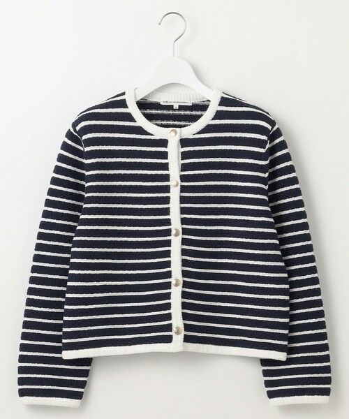 S size ONWARD(小さいサイズ) / エスサイズオンワード カーディガン・ボレロ | 【Oggi3月号掲載/洗える】ブークレコットン ニットジャケット | 詳細10