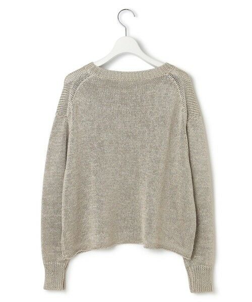 S size ONWARD(小さいサイズ) / エスサイズオンワード ニット・セーター | 【洗える】ブライトリリーヤーン クルーネック ニット | 詳細9