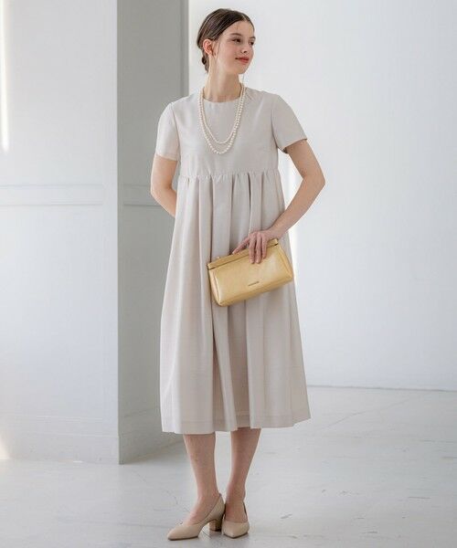 S size ONWARD(小さいサイズ) / エスサイズオンワード ドレス | 【APPLAUDIR】トリアセシャンタン ドレス | 詳細2