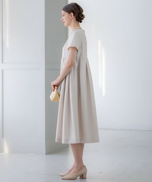 S size ONWARD(小さいサイズ) / エスサイズオンワード ドレス | 【APPLAUDIR】トリアセシャンタン ドレス | 詳細3