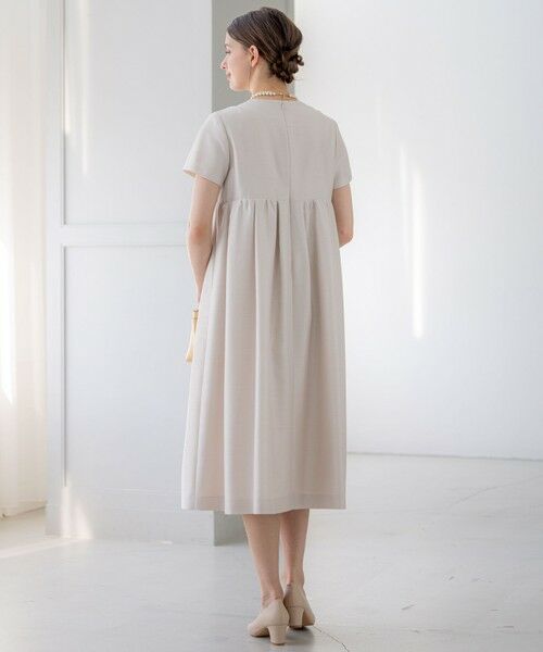 S size ONWARD(小さいサイズ) / エスサイズオンワード ドレス | 【APPLAUDIR】トリアセシャンタン ドレス | 詳細4
