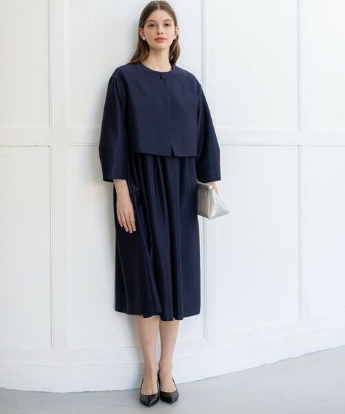 S size ONWARD(小さいサイズ) / エスサイズオンワード ドレス | 【APPLAUDIR】トリアセシャンタン ドレス | 詳細16