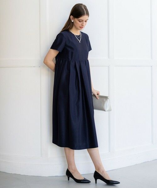 S size ONWARD(小さいサイズ) / エスサイズオンワード ドレス | 【APPLAUDIR】トリアセシャンタン ドレス | 詳細13