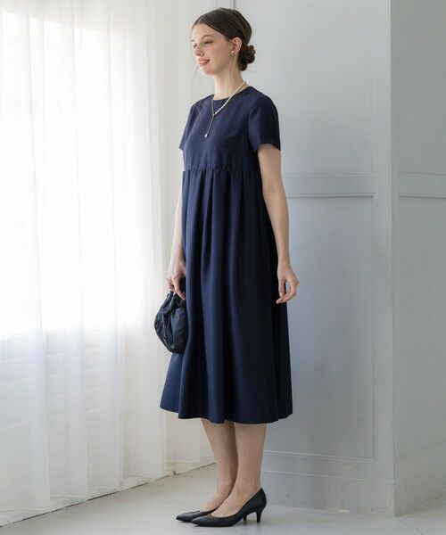 S size ONWARD(小さいサイズ) / エスサイズオンワード ドレス | 【APPLAUDIR】トリアセシャンタン ドレス | 詳細15