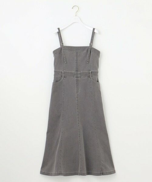 S size ONWARD(小さいサイズ) / エスサイズオンワード ロング・マキシ丈ワンピース | 【洗える】ストレッチライトデニム ワンピース | 詳細14