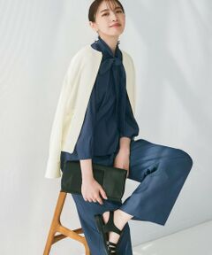 S size ONWARD(小さいサイズ) / エスサイズオンワード その他パンツ | 【セットアップ対応・洗える】ドレープツイルワイド パンツ