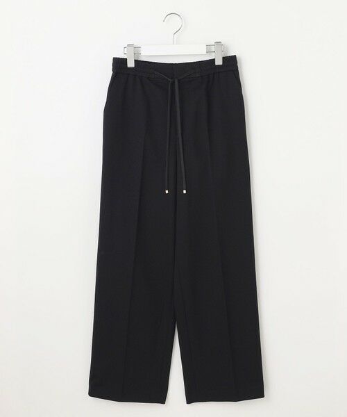 S size ONWARD(小さいサイズ) / エスサイズオンワード その他パンツ | 【洗える】ライトフィールジャージーワイドストレート パンツ | 詳細7