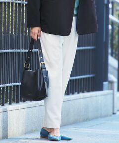 S size ONWARD(小さいサイズ) / エスサイズオンワード その他パンツ | 【セットアップ対応/洗える】ライトクロス コクーン パンツ