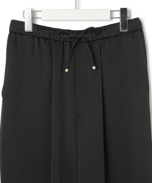 S size ONWARD(小さいサイズ) / エスサイズオンワード その他パンツ | 【洗える】ドレープサテン 2WAY ドロスト パンツ | 詳細6