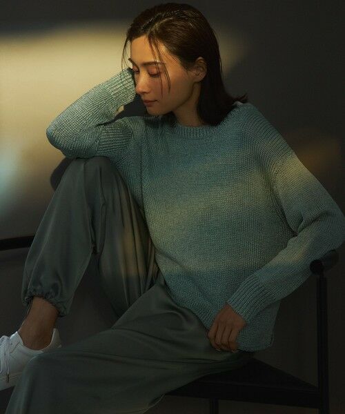 S size ONWARD(小さいサイズ) / エスサイズオンワード その他パンツ | 【洗える】ドレープサテン 2WAY ドロスト パンツ | 詳細23