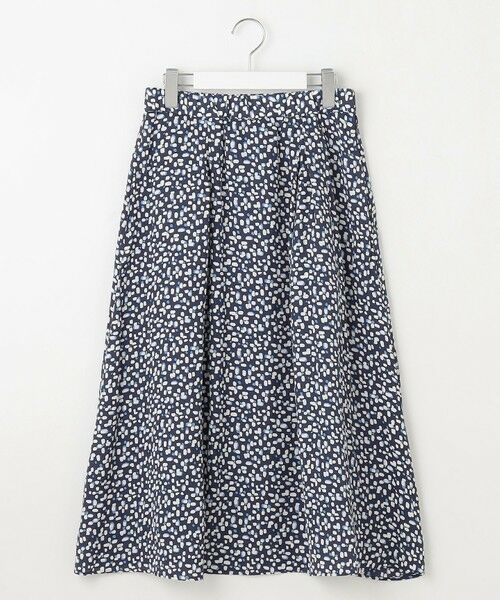 S size ONWARD(小さいサイズ) / エスサイズオンワード ミニ・ひざ丈スカート | 【カタログ掲載・セットアップ対応・洗える】ジオメトリックフラワードットプリント スカート | 詳細12