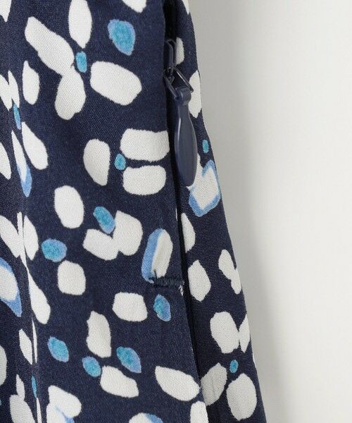 S size ONWARD(小さいサイズ) / エスサイズオンワード ミニ・ひざ丈スカート | 【カタログ掲載・セットアップ対応・洗える】ジオメトリックフラワードットプリント スカート | 詳細14