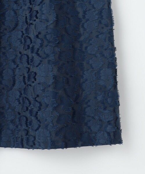 S size ONWARD(小さいサイズ) / エスサイズオンワード ミニ・ひざ丈スカート | 【洗える】フラワーカットジャガード スカート | 詳細11