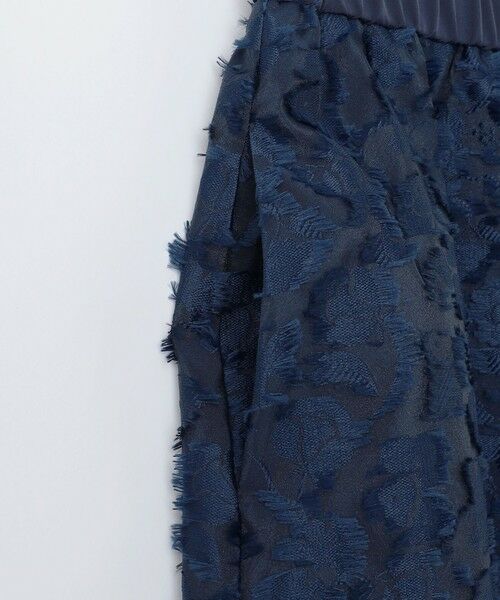 S size ONWARD(小さいサイズ) / エスサイズオンワード ミニ・ひざ丈スカート | 【洗える】フラワーカットジャガード スカート | 詳細12