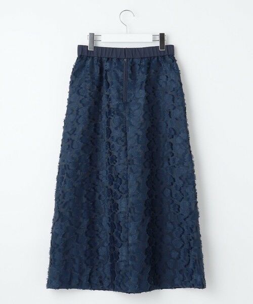 S size ONWARD(小さいサイズ) / エスサイズオンワード ミニ・ひざ丈スカート | 【洗える】フラワーカットジャガード スカート | 詳細13