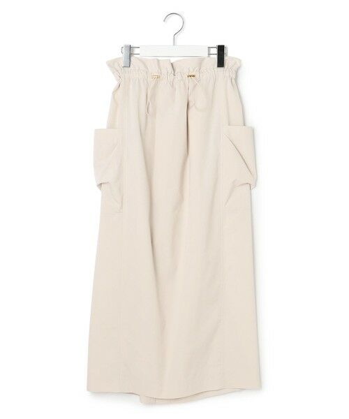 S size ONWARD(小さいサイズ) / エスサイズオンワード ミニ・ひざ丈スカート | 【撥水加工/洗える】ブライトタフタ ドロスト スカート | 詳細16