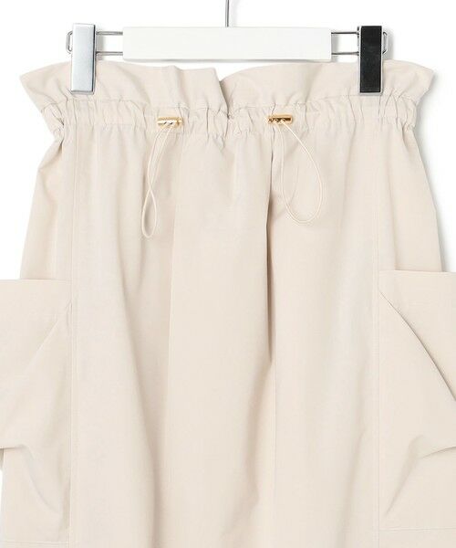 S size ONWARD(小さいサイズ) / エスサイズオンワード ミニ・ひざ丈スカート | 【撥水加工/洗える】ブライトタフタ ドロスト スカート | 詳細18