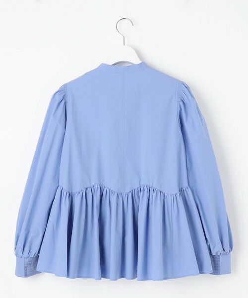 S size ONWARD(小さいサイズ) / エスサイズオンワード シャツ・ブラウス | 【SLOW/一部店舗限定】タンブラーコットンブロード ブラウス | 詳細8