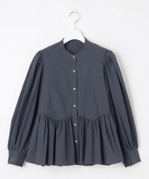 S size ONWARD(小さいサイズ) / エスサイズオンワード シャツ・ブラウス | 【SLOW/一部店舗限定】タンブラーコットンブロード ブラウス | 詳細10