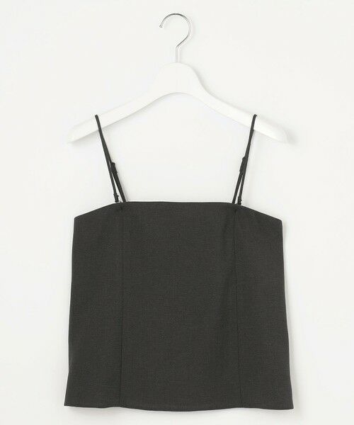 S size ONWARD(小さいサイズ) / エスサイズオンワード その他トップス | 【セットアップ対応・接触冷感・洗える】リネンライクシンセティックキャミ ビスチェ | 詳細2