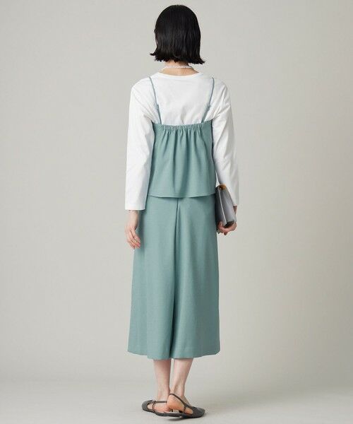 S size ONWARD(小さいサイズ) / エスサイズオンワード その他トップス | 【セットアップ対応・接触冷感・洗える】リネンライクシンセティックキャミ ビスチェ | 詳細5