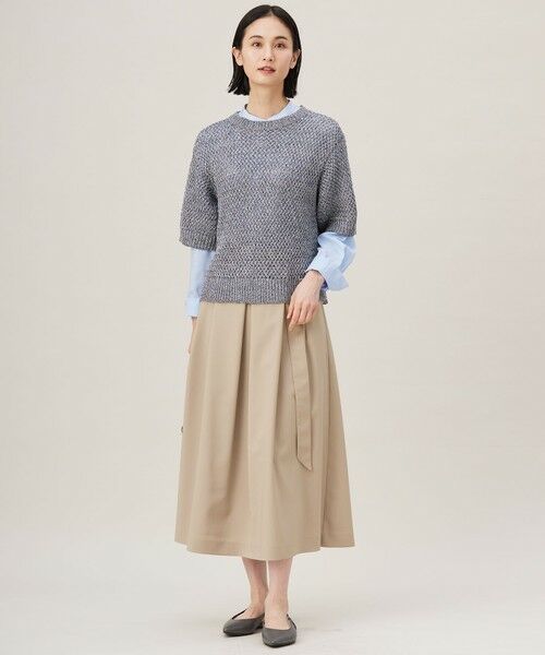 S size ONWARD(小さいサイズ) / エスサイズオンワード シャツ・ブラウス | 【洗える】SOMELOSバンドカラー ブラウス | 詳細11