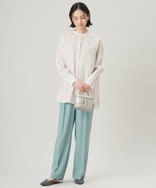 S size ONWARD(小さいサイズ) / エスサイズオンワード シャツ・ブラウス | 【洗える】SOMELOSバンドカラー ブラウス | 詳細19