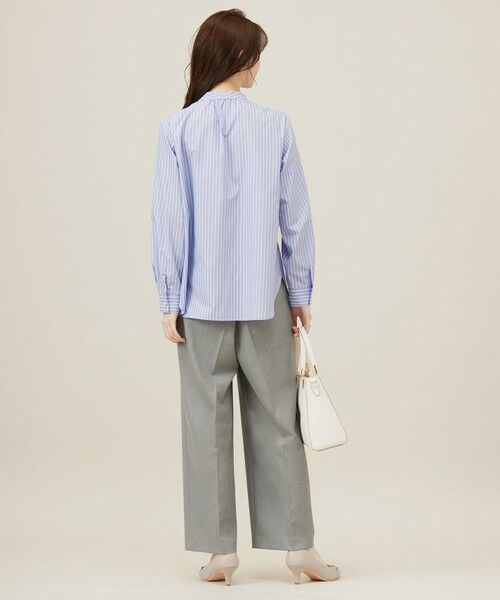 S size ONWARD(小さいサイズ) / エスサイズオンワード シャツ・ブラウス | 【洗える】ラッフルレイヤード ブラウス | 詳細17