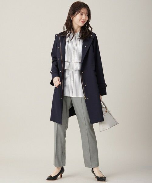 S size ONWARD(小さいサイズ) / エスサイズオンワード シャツ・ブラウス | 【洗える】ラッフルレイヤード ブラウス | 詳細19