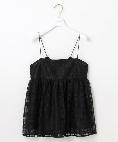 S size ONWARD(小さいサイズ) / エスサイズオンワード キャミソール・チューブトップ | 【洗える】ラッセルレース キャミソール | 詳細8