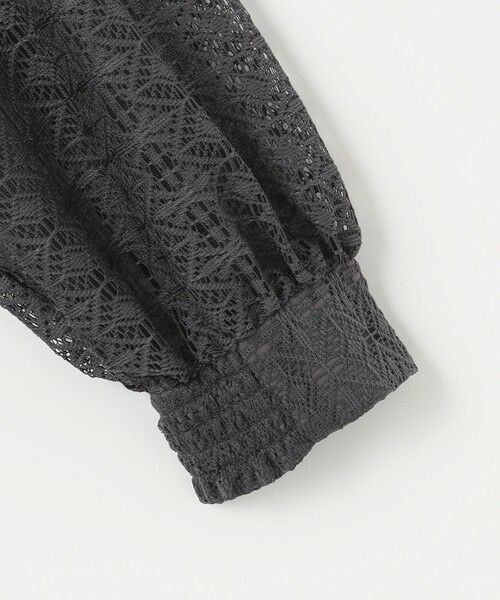 S size ONWARD(小さいサイズ) / エスサイズオンワード シャツ・ブラウス | 【洗える】ラッフルレース トップス | 詳細16