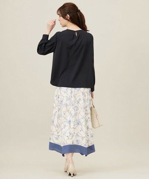 S size ONWARD(小さいサイズ) / エスサイズオンワード シャツ・ブラウス | 【洗える】フロントパール調 ブラウス | 詳細9