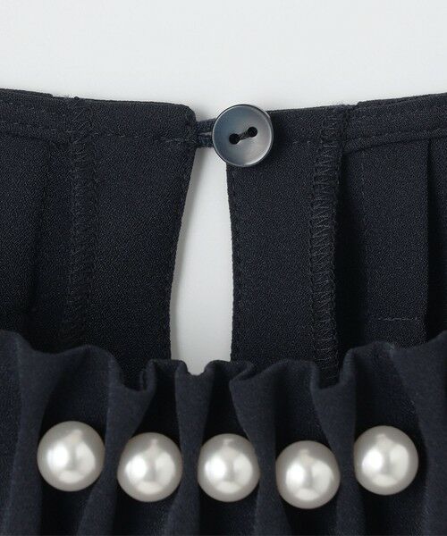 S size ONWARD(小さいサイズ) / エスサイズオンワード シャツ・ブラウス | 【洗える】フロントパール調 ブラウス | 詳細14