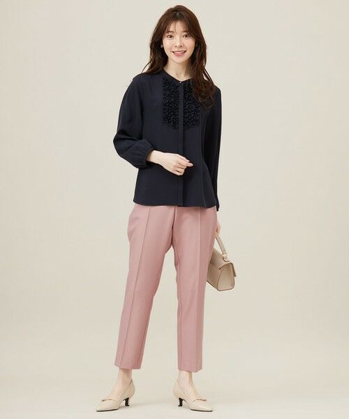 S size ONWARD(小さいサイズ) / エスサイズオンワード シャツ・ブラウス | 【洗える】フリルディテール ブラウス | 詳細8