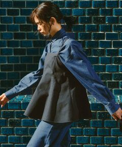 S size ONWARD(小さいサイズ) / エスサイズオンワード シャツ・ブラウス | 【洗える】スラブツイードストレッチ キャミソール ブラウス