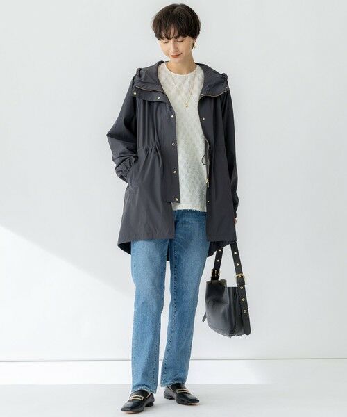 S size ONWARD(小さいサイズ) / エスサイズオンワード シャツ・ブラウス | 【洗える】シアーカットジャカード ブラウス | 詳細3