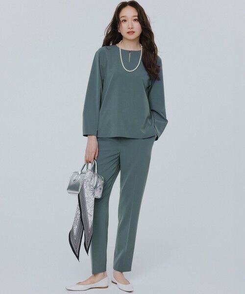 S size ONWARD(小さいサイズ) / エスサイズオンワード シャツ・ブラウス | 【洗える】2WAYストレッチツイル ブラウス | 詳細5