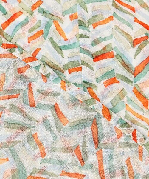 S size ONWARD(小さいサイズ) / エスサイズオンワード シャツ・ブラウス | 【洗える】シアーヘリンボーンプリント ブラウス | 詳細9