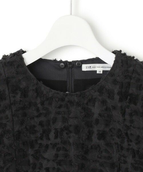 S size ONWARD(小さいサイズ) / エスサイズオンワード シャツ・ブラウス | 【VERYコラボ】ボタニカル カットジャカード ブラウス | 詳細12