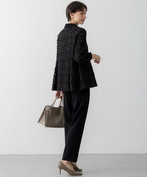 S size ONWARD(小さいサイズ) / エスサイズオンワード シャツ・ブラウス | 【VERYコラボ】ボタニカル カットジャカード ブラウス | 詳細2