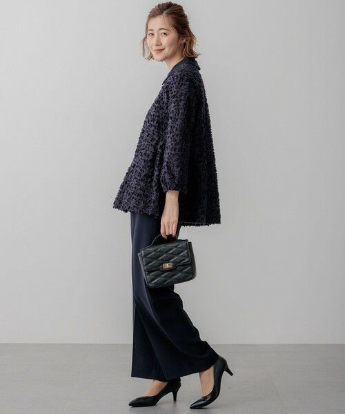 S size ONWARD(小さいサイズ) / エスサイズオンワード シャツ・ブラウス | 【VERYコラボ】ボタニカル カットジャカード ブラウス | 詳細16