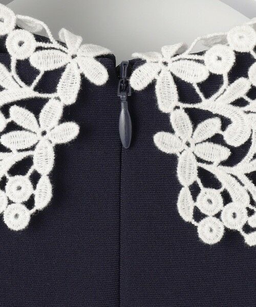 S size ONWARD(小さいサイズ) / エスサイズオンワード シャツ・ブラウス | 【VERYコラボ】トリアセダブルジョーゼット レース襟 ブラウス | 詳細11