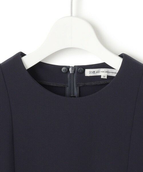 S size ONWARD(小さいサイズ) / エスサイズオンワード シャツ・ブラウス | 【VERYコラボ】トリアセダブルジョーゼット レース襟 ブラウス | 詳細16