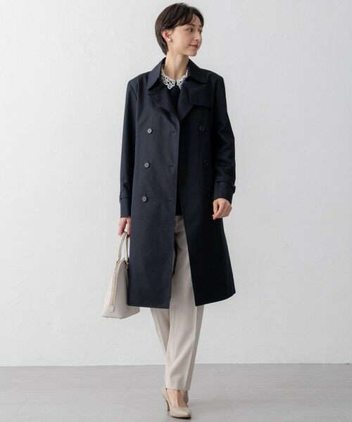 S size ONWARD(小さいサイズ) / エスサイズオンワード シャツ・ブラウス | 【VERYコラボ】トリアセダブルジョーゼット レース襟 ブラウス | 詳細7