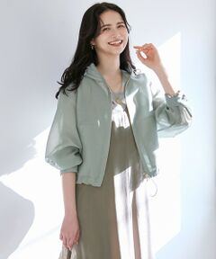 S size ONWARD(小さいサイズ) / エスサイズオンワード その他アウター | 【SLOW/一部店舗限定】シアーフォルム ブルゾン