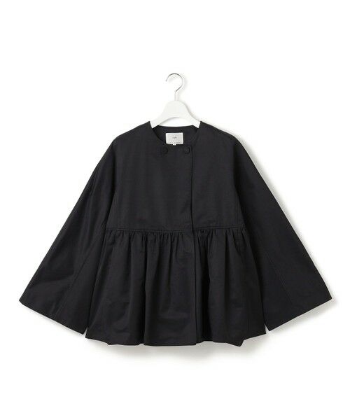 S size ONWARD(小さいサイズ) / エスサイズオンワード その他アウター | 【VERYコラボ/撥水加工】グロッシーツイル アウター | 詳細3