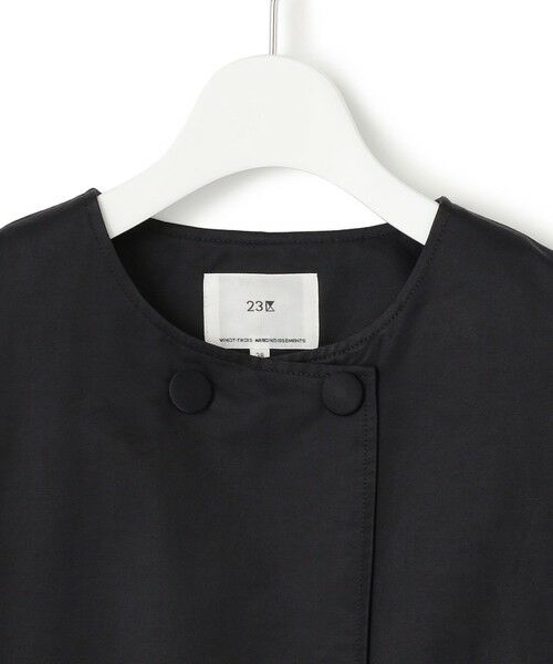 S size ONWARD(小さいサイズ) / エスサイズオンワード その他アウター | 【VERYコラボ/撥水加工】グロッシーツイル アウター | 詳細5