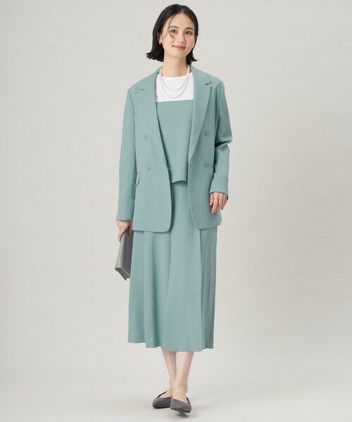 S size ONWARD(小さいサイズ) / エスサイズオンワード テーラードジャケット | 【ドラマ「明日はもっと いい日になる」着用】【セットアップ対応・接触冷感・洗える】リネンライクシンセティックテーラード ジャケット | 詳細9